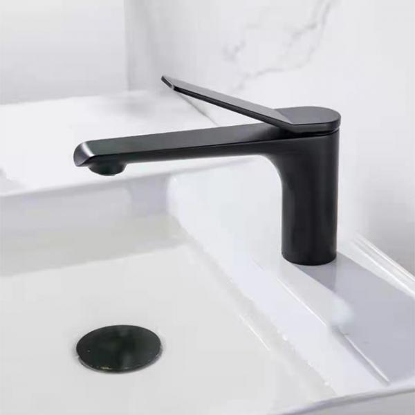 Bathroom Water Saving Wash Basin Faucet For Modern Single Handle Brass Lavatory Sink Taps