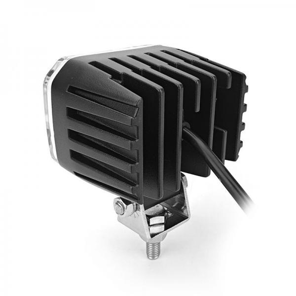 10V - 80V de montacargas Luz de zona roja 30W LED de montacargas luces de seguridad con soporte de acero inoxidable