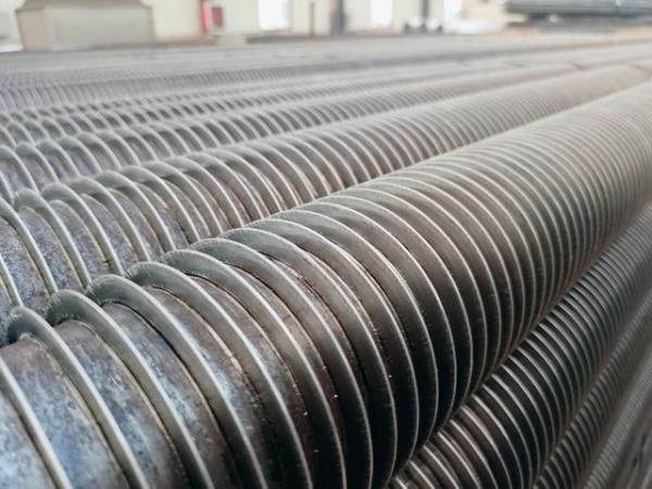 Material de alumínio extrudido tubo de tubulação com nadadeira para ar condicionado