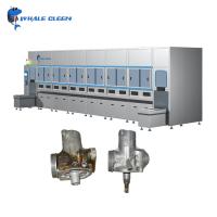 Nettoyeur à ultrasons industriel automatique avec grand bain à ultrasons adapté pour les pièces automobiles Nettoyeur
