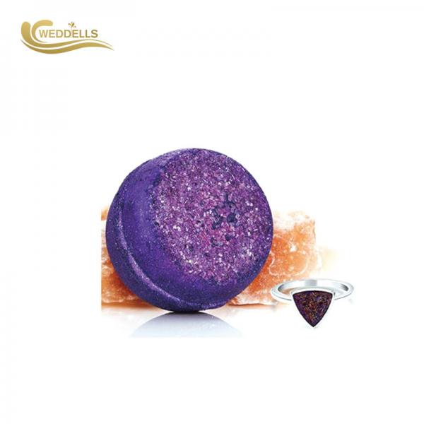 Perfume Bubble Luxury Jewelry Bath Bombs Ring Inside Vegan Fizzy