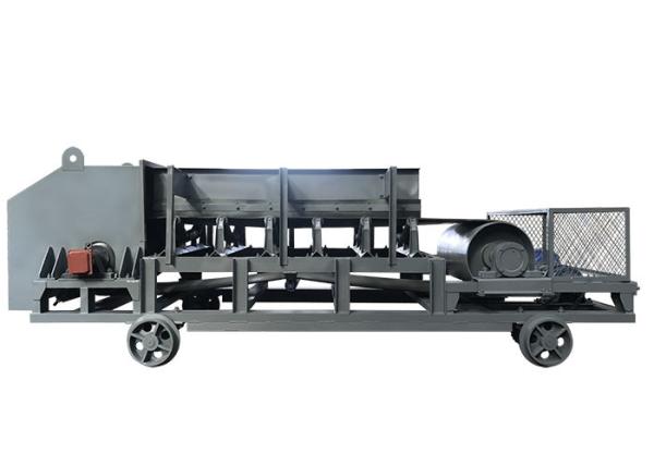 V Type Reversible Belt Conveyor , Heavy Duty Conveyor Belt Variable Speed Drive