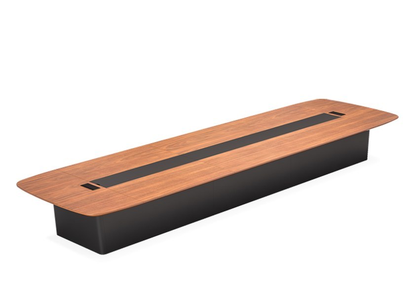 MT Series Conference Table with Geometric Cutting and Multiple Sizes for Efficient Meeting Experience