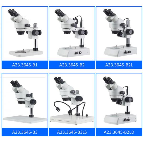 Увеличение 7-45x микроскопов A23.3645 Opto Edu Trinocular стерео