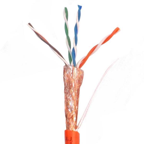 305m Roll Cat 5 Communication Cable RoHS 0.48mm 0.5mm Cat 5e UTP FTP SFTP