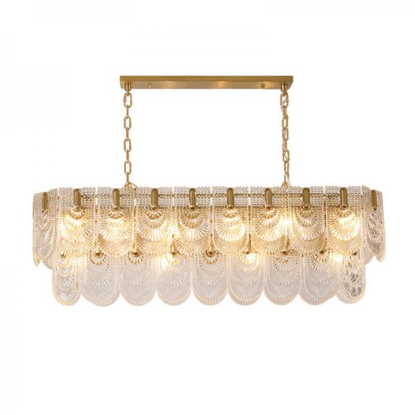 свет Кристл квадрата светящего потока 110lm 110V 60*29cm привесной