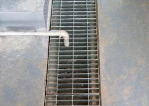 Stainless Steel Trench Drain Grates Welding Feature Customized Size