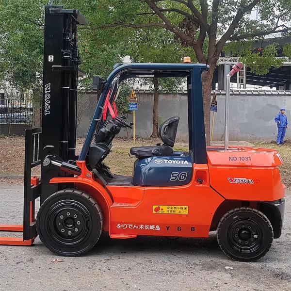 Original Japón Usado 5 toneladas de elevadora de segunda mano Toyota 3.5 toneladas de elevadora de segunda mano