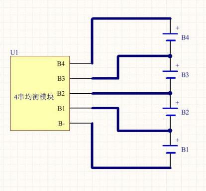 4S 12V Lifepo4 Li Ion Battery Active Cell Balancer With Active Balancing Current 1.2A