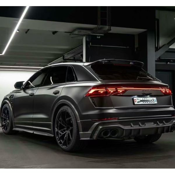 RSQ8 2025+ Audi Body Kit Front Lip Skirt Rear Diffuser Spoiler Car Wide Body Kit
