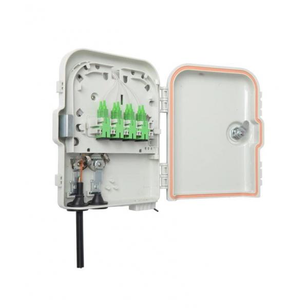 Белые аксессуары 6 IP65 FTTX переносят коробку волокна Ftth терминальную