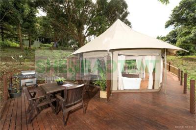 Big Space Luxury Hotel Tents Gorgeous Safari Tent Custom Design For Glamping