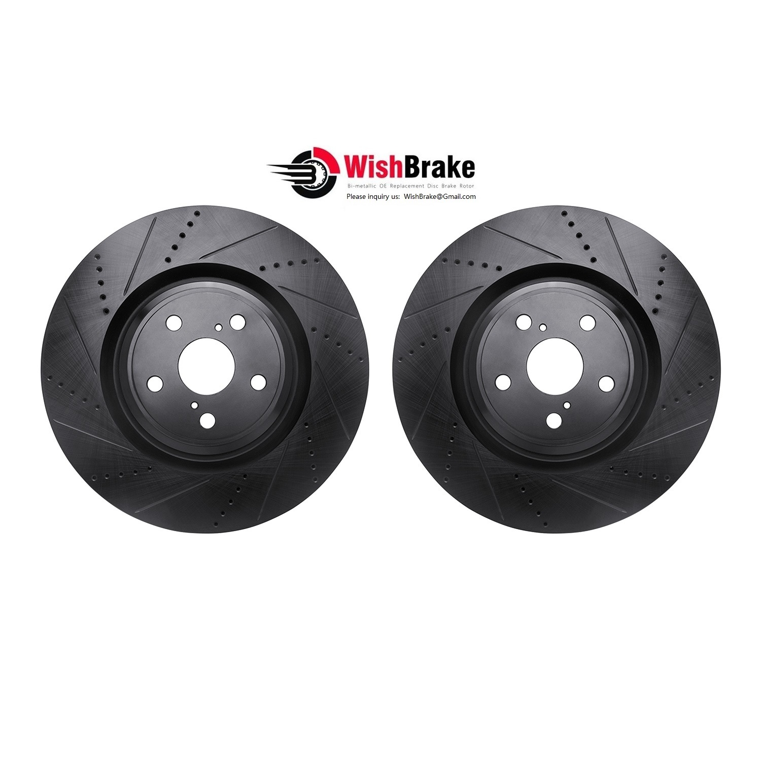 High-Performance Brake Rotors: Cross-Drilled And Diamond Slotted Rotors Ensure Maximum Braking Performance, Durability, Smooth And Quiet Stops