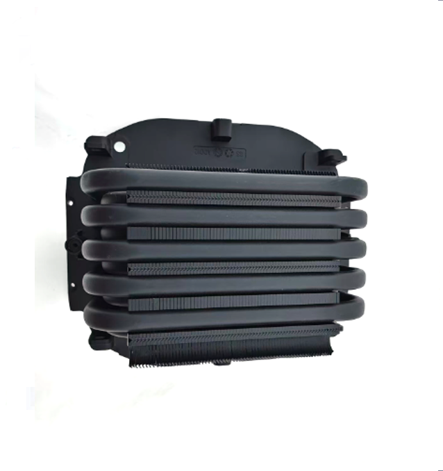 6 Heat Pipe Down Blow CPU Heatsink, Black U Shape Heat Pipe Aluminum Fin Heatsink For ITX Mini PC Cooling