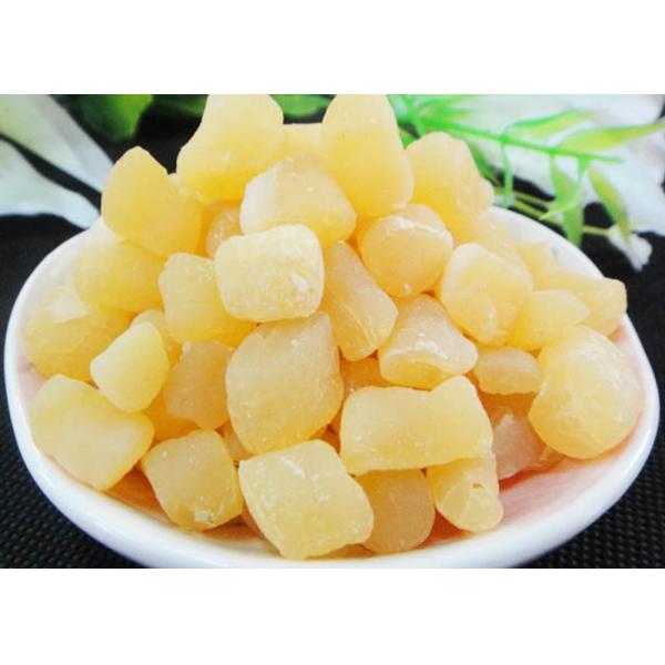 Le jaune blanc a séché le feston sec frais de fruits de mer humidité de 16% - de 18%