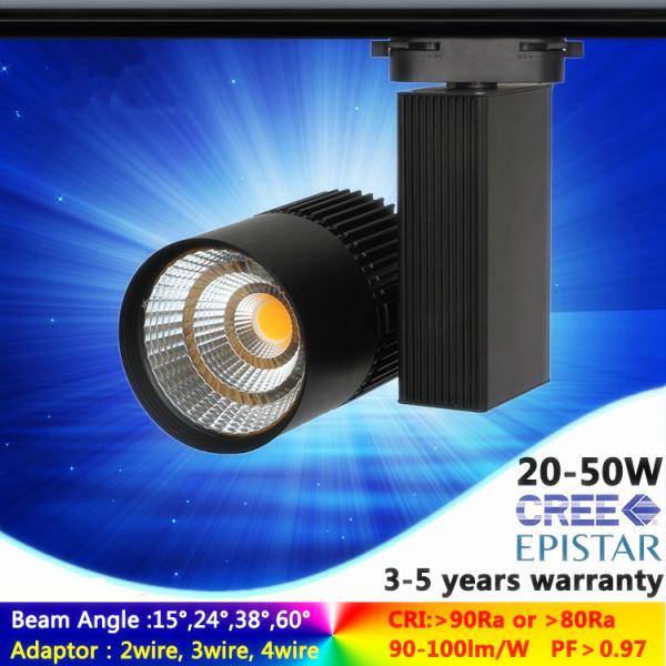 AC100-240V 20W high lumens led track lighting fixtures good design with best quality and low price