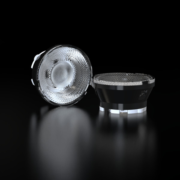 PC Material LED Lens with 15° Anti-Glare and 88% Efficiency for Wall Washer Applications