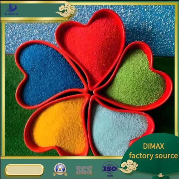 Anti-abrasion Colored Silica Sand No Toxicity For Industrial