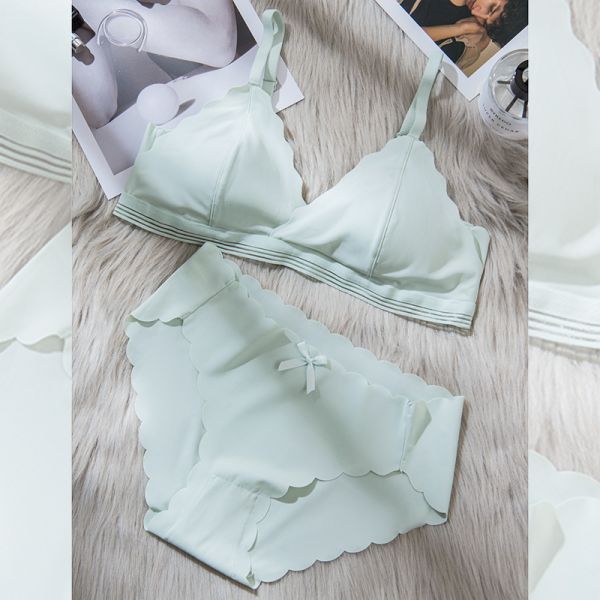 New Arrival Female Seamless Panties With Bra Pants and Bra Wholesale Comfortable Fashion Womens Panties and Bras Seamless
