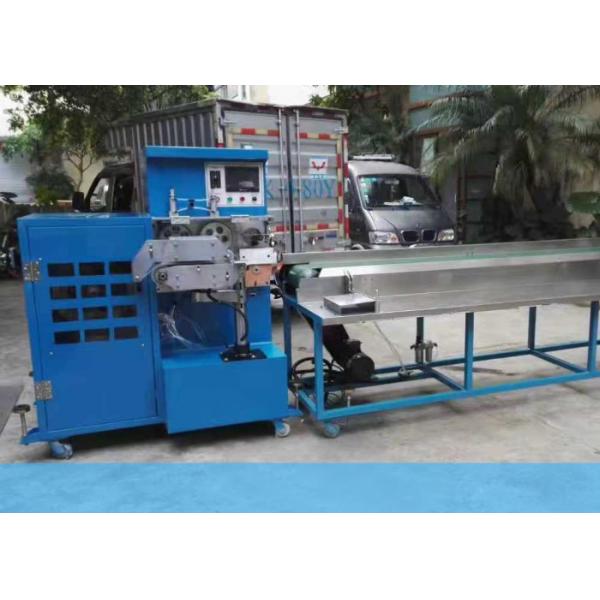 PLC Control Automatic Cable Cutting Machine , 240m/Min Cable Manufacturing Equipment