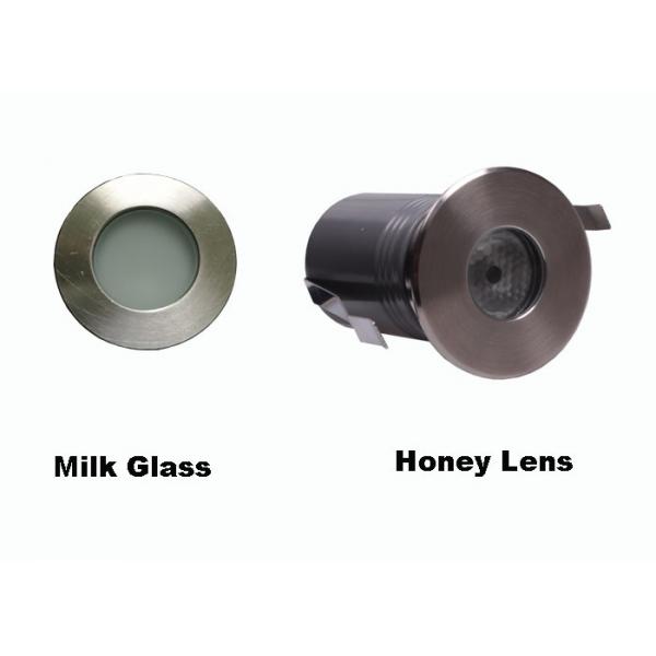 Milk Glass LED Underground Light / Mini Buried Underground Driveway Lights