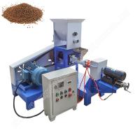 250 kg par heure Extrudeuse à pellets flottante pour aliments pour poissons