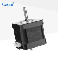 1.5A Motor de passo de eixo duplo NEMA 17 0.45N.M Com 1.8° Step Angel