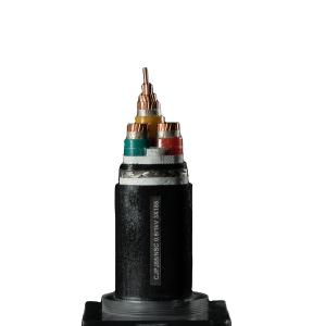 XLPEのポリオレフィンの外装装甲電気LSZHの送電線は絶縁した