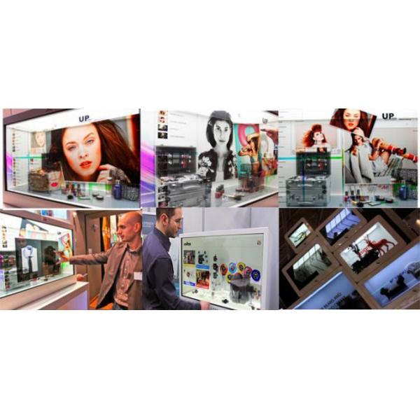 Витрина Лкд полки 10,1 товаров супермаркета дюйма прозрачная одна гарантия года