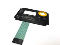 高性能の電子リバースプリントバックライト膜キーボード