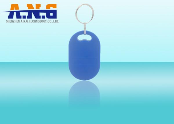 High Frequency Blue Rfid Key Chains Anti - Shock 51.5×32.4×5.8mm