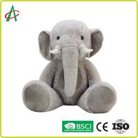 OEM de jouet de 30cm Grey Cuddly Stuffed Elephant Plush acceptable