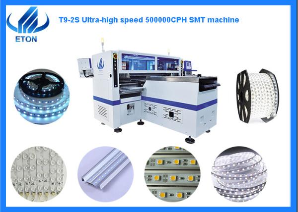 Double Motor LED Strip Making Machine 500000CPH With Double Module