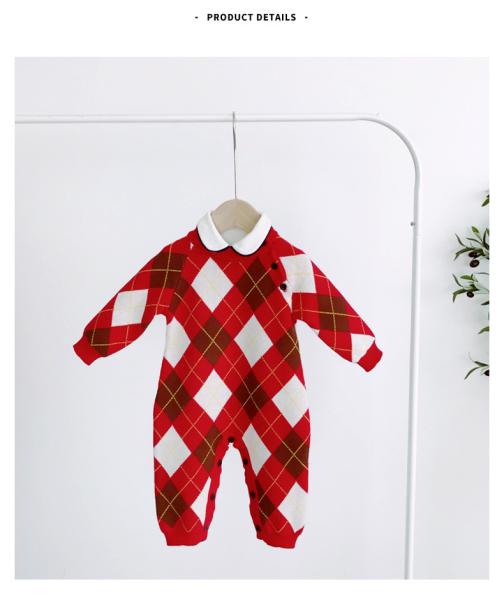 Custom Baby Clothes Kids Clothing Natural Fabric Plain Solid Long Sleeves Ribbed Boys' And Girls' Baby Sweatshirt Romper