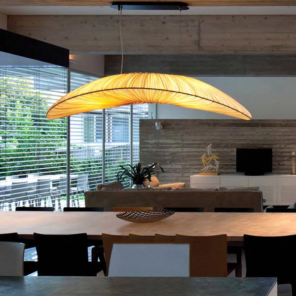 Creative Sailing Pendant Light Modern Restaurant Decor Lamp Dining Living Room Fabric Pendant Lights(WH-WP-160)