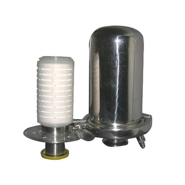 Air Evacuation Sanitary Pressure Relief Valves For Tank Gas Exchanging