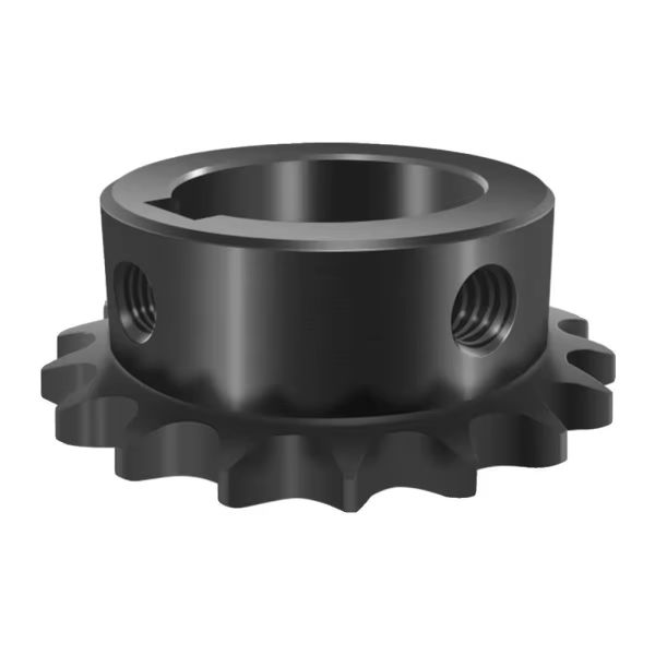 Custom 45# Steel Sprocket with 21-30 Teeth — ISO Standard Roller Chain Sprocket for Precision Machinery
