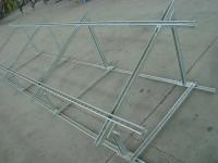 Le cadre en aluminium de panneau solaire d'extrusion d'OEM a rectifié le cadre solaire de bâti anodisé
