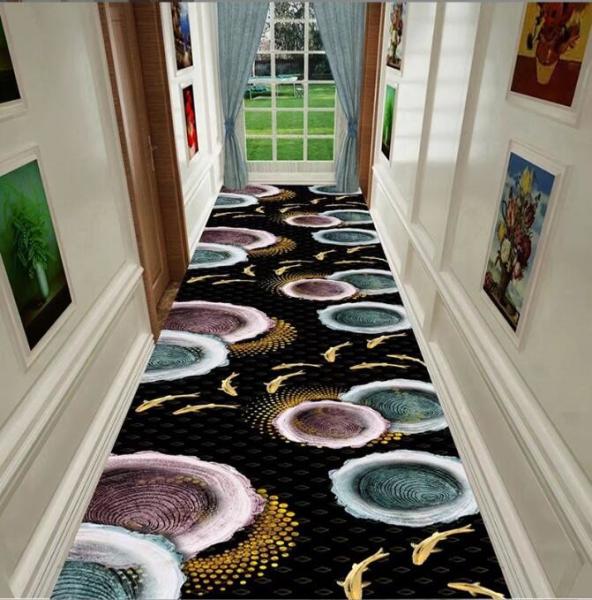 Special Geometric Pattern Commercial Floor Mat Entrance Corridor Stairway Hotel Mat