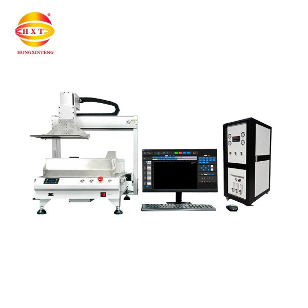 Automatic Selective Soldering Machine with Flux Spray and Vision Scanning for PCB Wave Soldering Controlled by Industrial Computer