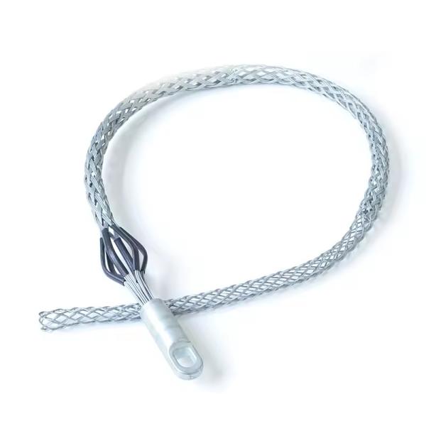 Customized Size Multi-weave Revolving Eye Standard Cable Pulling Grip With Spiral Wrapping