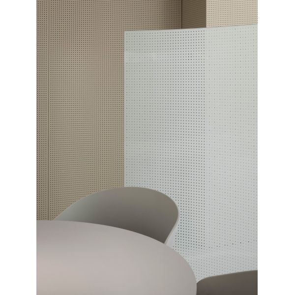 Flame Retardant Perforated Acoustic Panel Durable Acoustic Wood Panel for Hotel