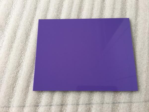 Painéis de sanduíche vermelhos/roxos do metal, painéis de parede decorativos externos do alumínio 