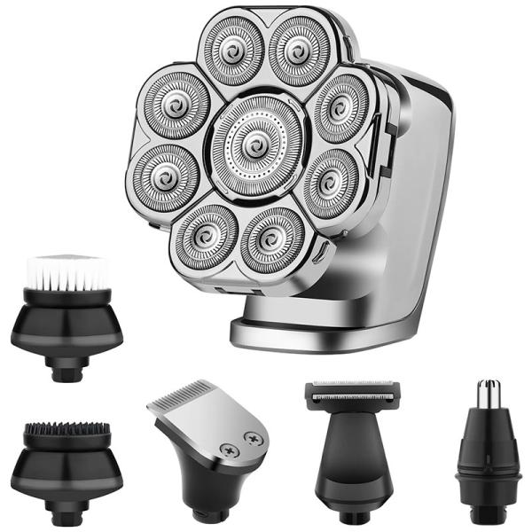 ABS Homens Produtos de Cuidados Pessoais 6 em 1 Barbeadores Elétricos Barbeador Elétrico Barbeador Para Homens