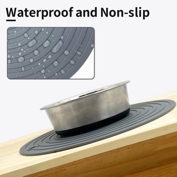 Силиконовый коврик для кормления собак и кошек Placemat нескользящий водонепроницаемый коврик для собак коврик для собак для пищи Вода Необходимые для путешествий