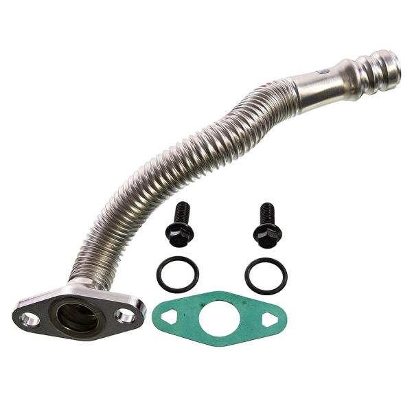 Stainless Steel Turbo Oil Return Line For 2003-2004 Dodge 5.9L 5086950AA