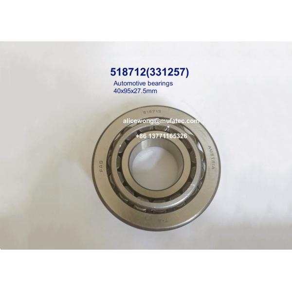 518712 331257 automotive bearings taper roller bearings 40*95*27.5mm
