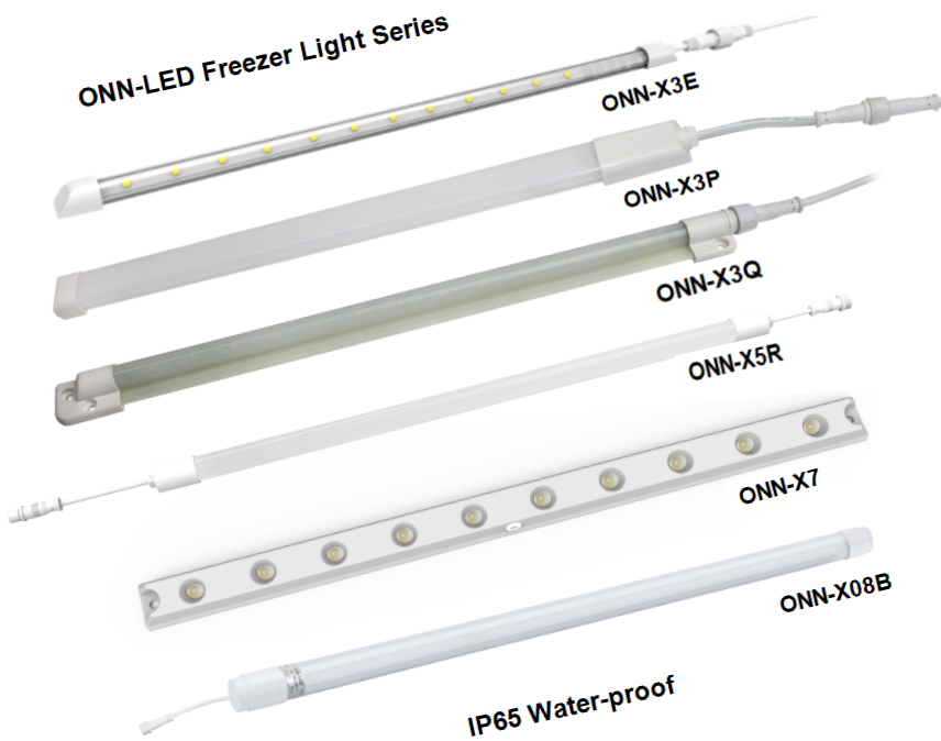 ONN-X3F DC12V LED Freezer Light IP65 Waterproof Linear LED Strip Lights For Refrigerator