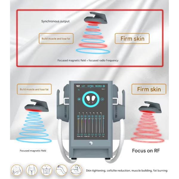 16Tesla EMS Body Sculpting Machine 6000W For Aesthetic Clinics / Med Spas