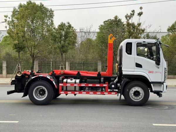 Shacman Ampliroll Hook Arm Garbage Truck / Hooklift Garbage Truck